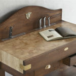 Billot Le Gaillard - Finition chêne patiné rustique