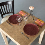 Table de bois de bout